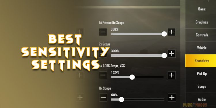 PUBG Best Sensitivity Settings For Controlling Recoil And Getting Perfect Shot