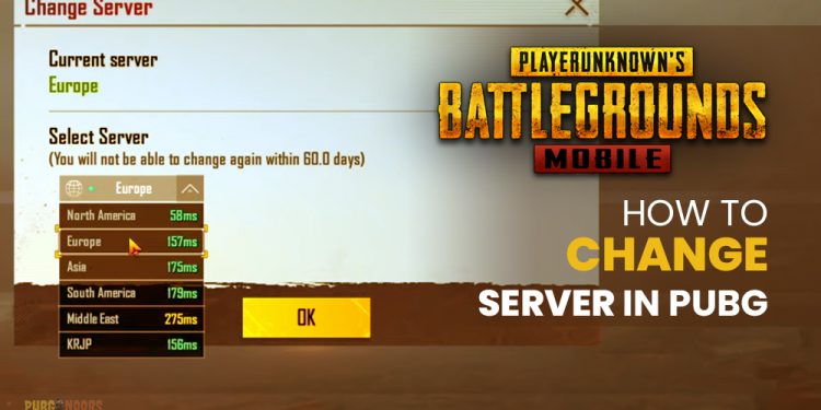 PUBG Mobile Server Change